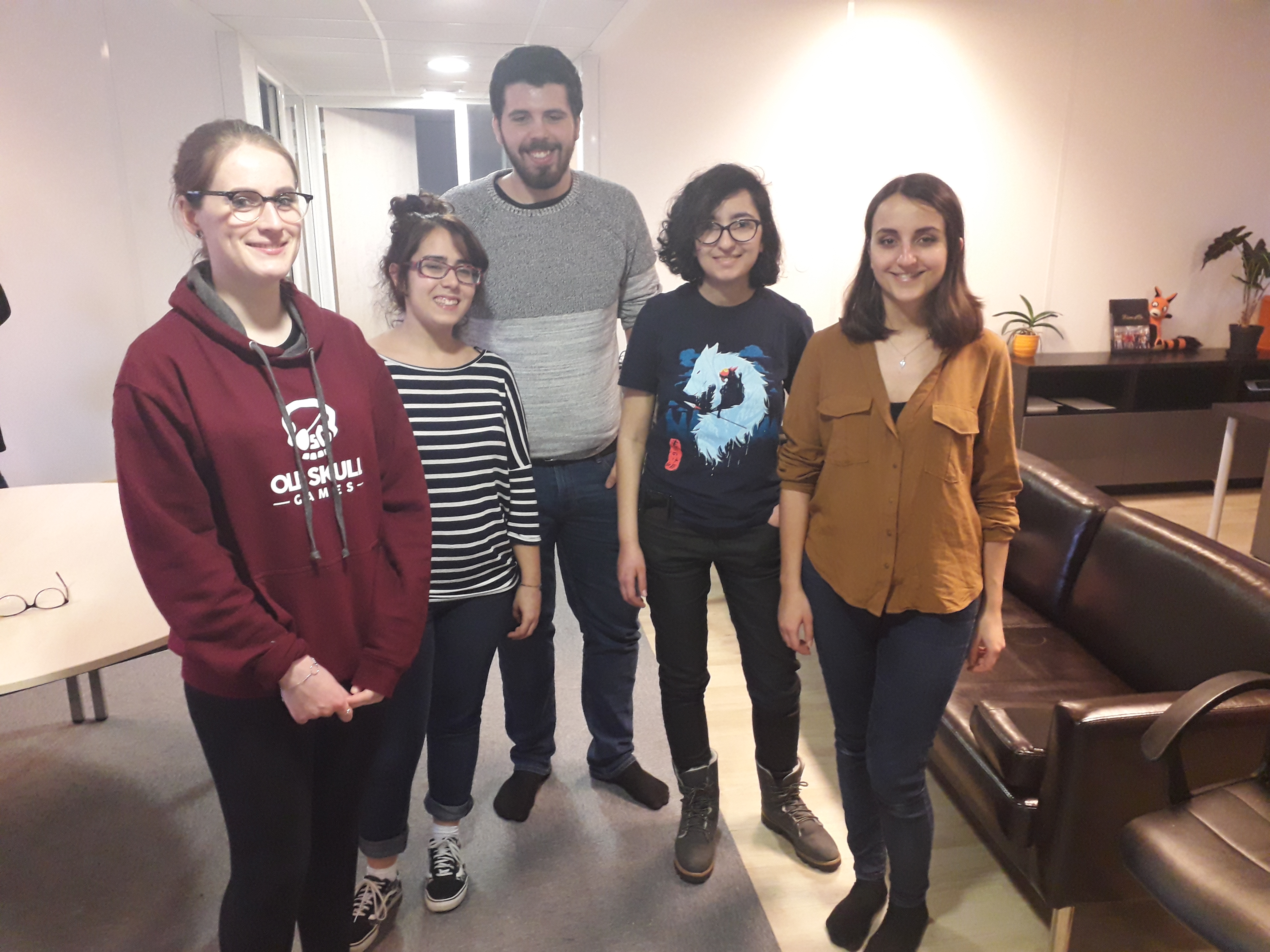 Picture of the jam team